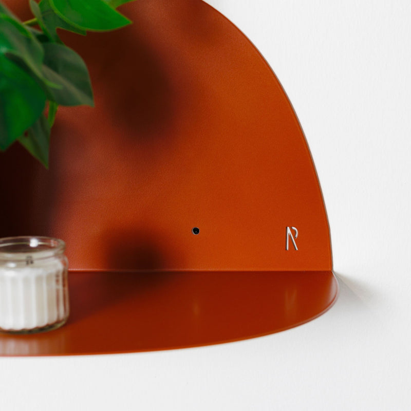 The Complicit Wall Shelf - Terracotta