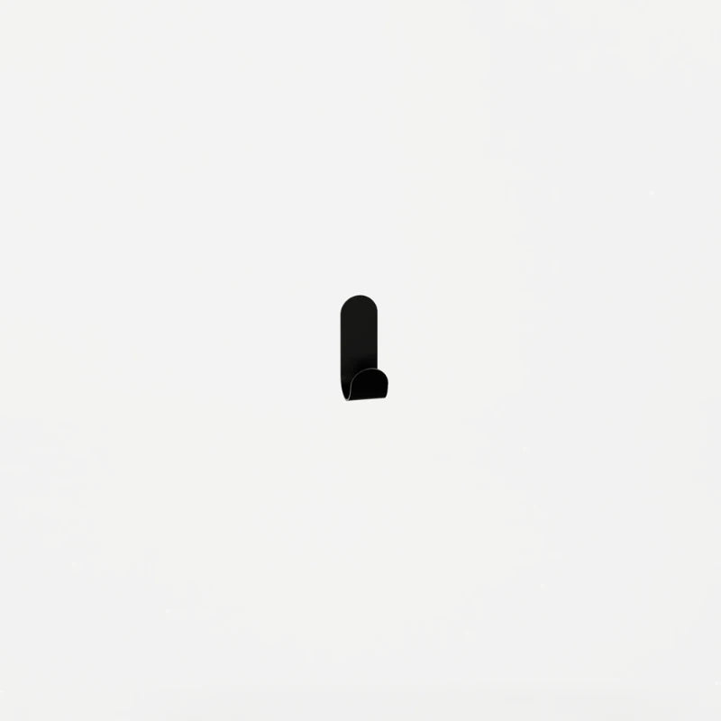 Patère Le Malin Porte Serviette - Noir