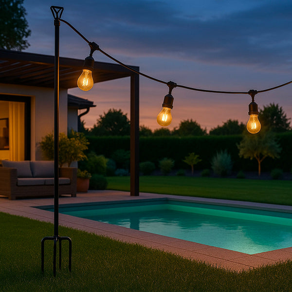 Pendilo - Support Lampe - Aluminium - Noir
