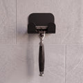 Le Fiable - Support Rasoir Mural - Noir Mat Fine Texture