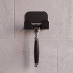 Le Fiable - Support Rasoir Mural - Noir Mat Fine Texture