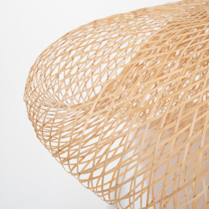 Suspension Anya en bambou naturel D88 cm