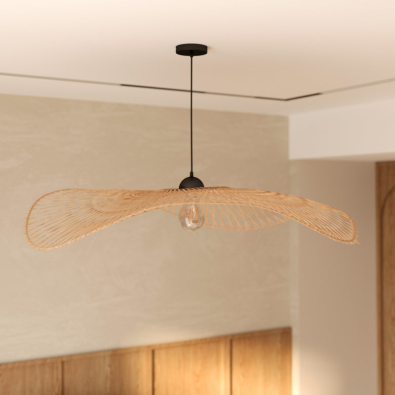 Jipi Designer Pendant Light - Black - 100 cm