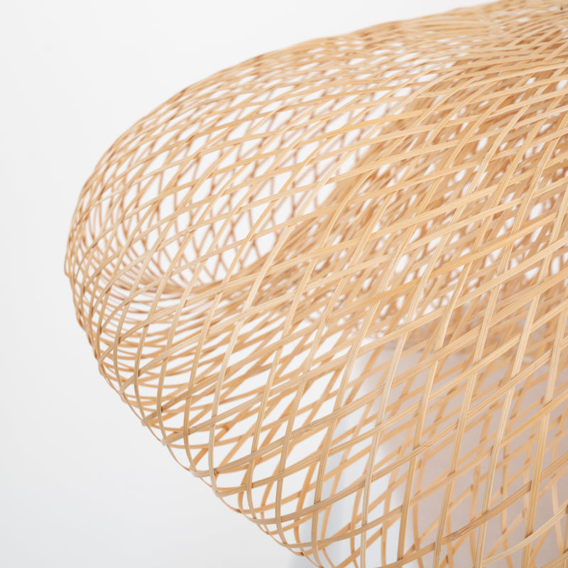 Suspension Anya en bambou naturel D60 cm