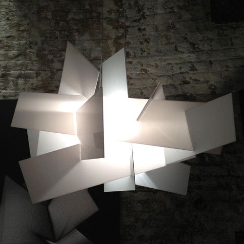 Lámpara Colgante Big Bang Led De Foscarini, Blanco