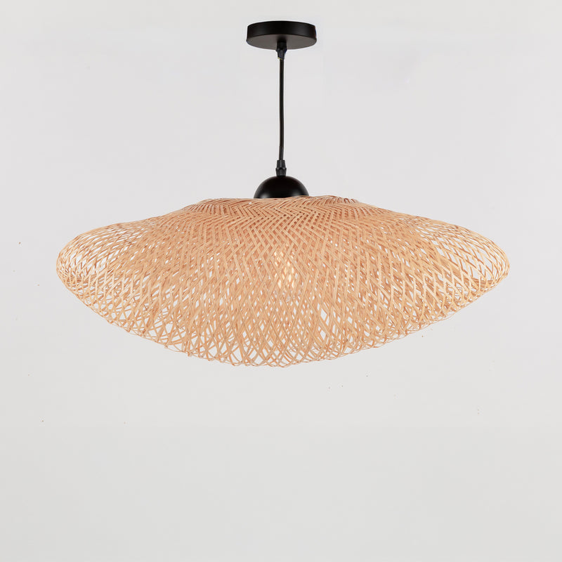Suspension Anya en bambou naturel D60 cm