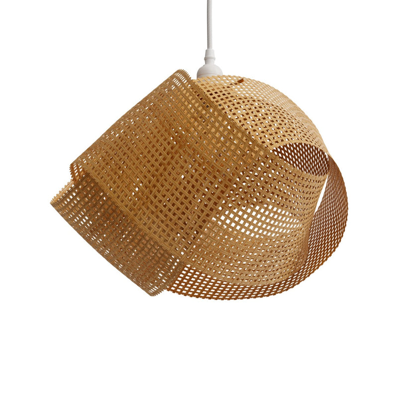 Suspension Orta en bambou naturel D40 cm