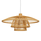 Mirabel - Suspension En Bambou Naturel Et Métal