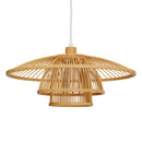 Suspension Mirabel en bambou naturel D50 cm