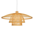 Mirabel - Suspension En Bambou Naturel Et Métal