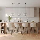 Suspension Hana en bambou noir 38 cm