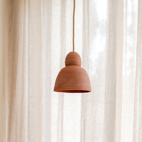 Suspension en céramique Marius - Terracotta - Oustao