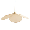 Suspension Flora en tissu beige D75 cm