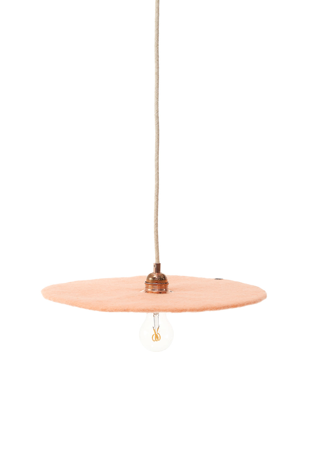 Lampada a sospensione Fullmoon - Blush