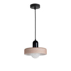 Opaco Grato - Suspension - Métal Avec Abat-Jour Cylindrique - Beige Rosé