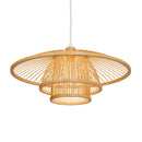 Suspension Mirabel en bambou naturel D50 cm