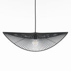 Mada - Suspension Noire En Papier De Corde
