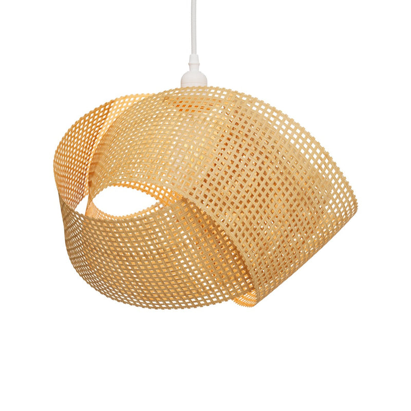 Suspension Orta en bambou naturel D40 cm