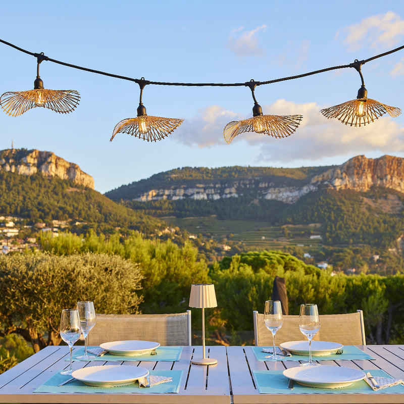 Guirnalda con cable E27 - Serenity Light