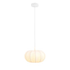 Conventry - Suspension Ronde En Soie - Blanc