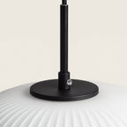 Vind - Suspension Ronde - Verre - Blanc