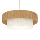 Suspension Solara naturelle 75 cm