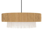 Solara - Round Raffia Pendant Lamp