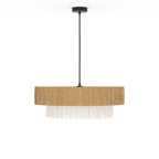 Solara - Round Raffia Pendant Lamp