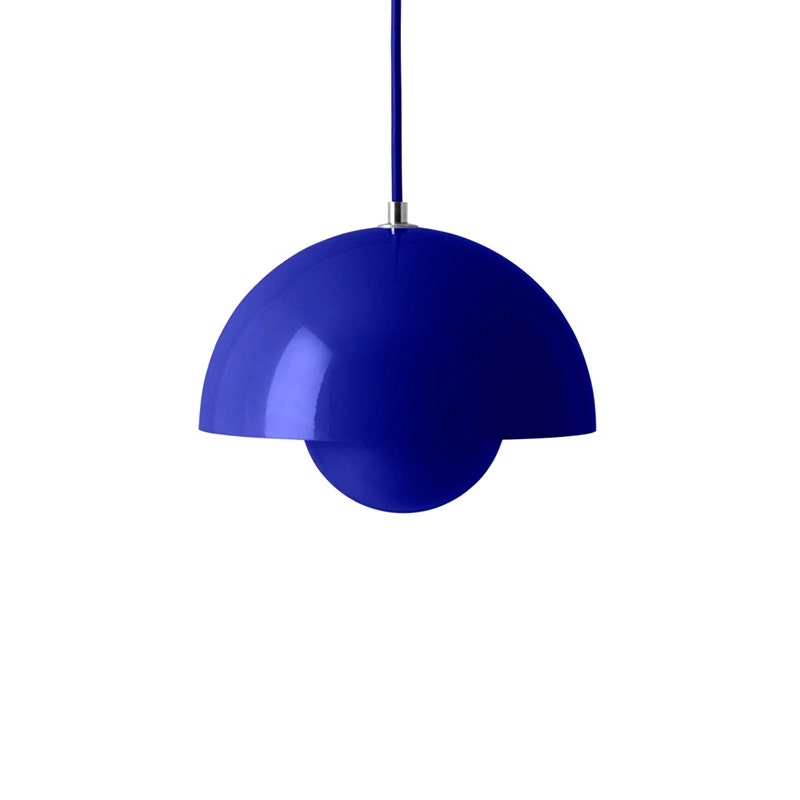 &TRADITION - Flowerpot Vp1 Pendant Light by &Tradition - Cobalt Blue