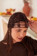 SVÉA Chocolat - Bonnet Crochet