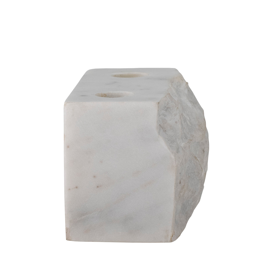 Magie - Candle Holder - White - Marble