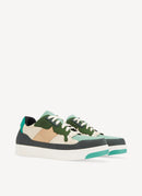 Fashion Baby - Baskets Swallowtail Camo Hawk - Vert Gris Bleu - Femme