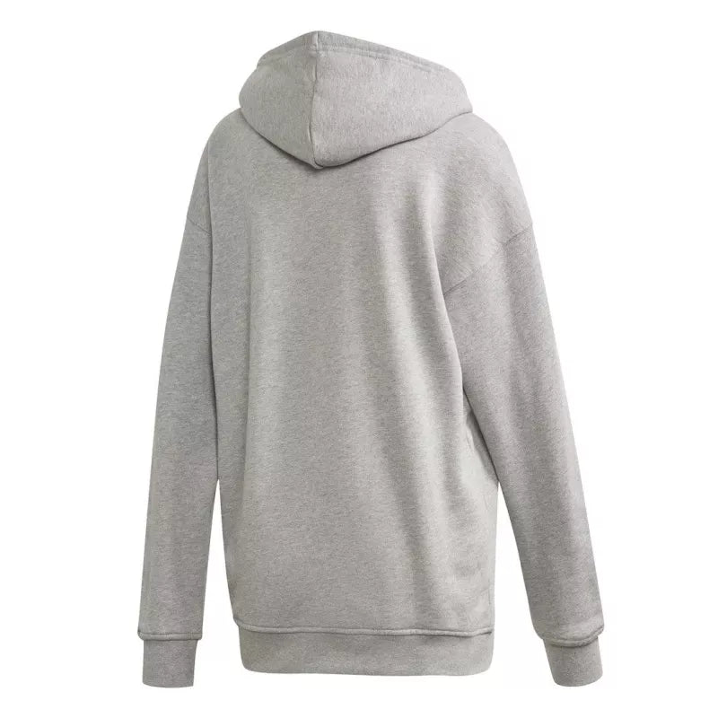 Sweat À Capuche Adidas Originals Trefoil - Gris