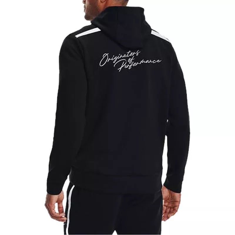 Felpa Con Cappuccio In Maglia Summit - Nero - Uomo