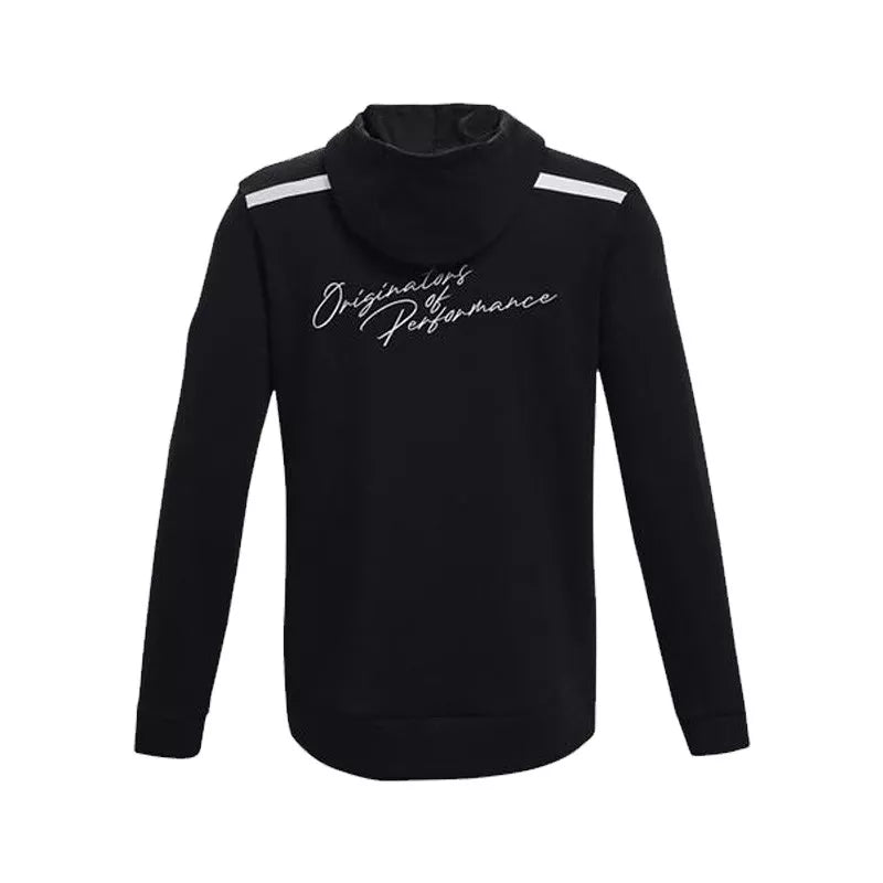Felpa Con Cappuccio In Maglia Summit - Nero - Uomo