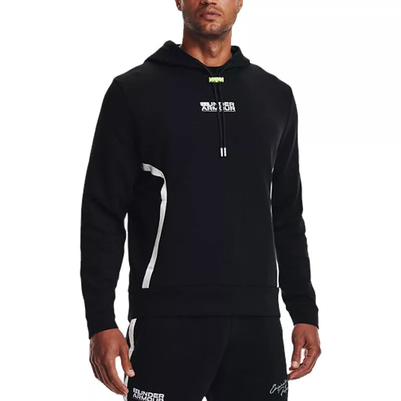 Felpa Con Cappuccio In Maglia Summit - Nero - Uomo