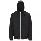 Bluza z kapturem K-Way Rainer Spacer – Czarna