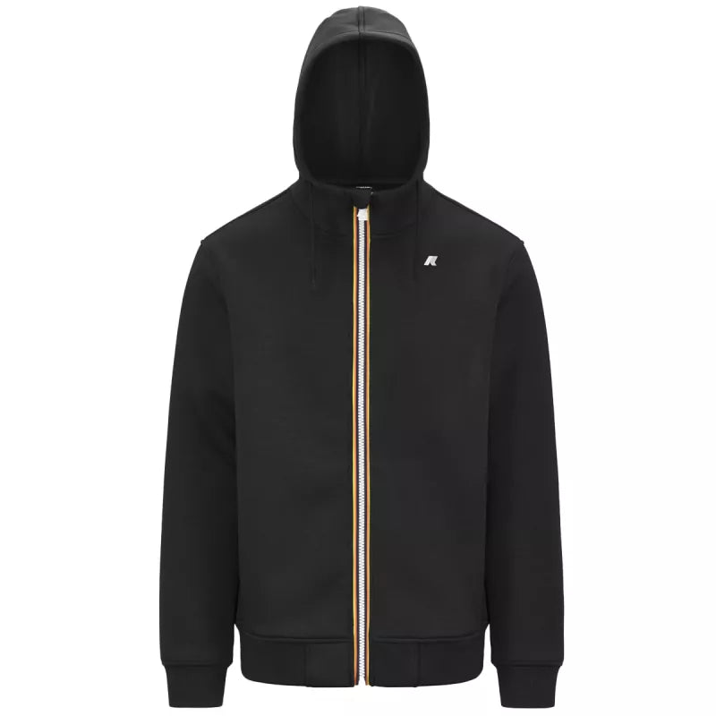 K-Way Rainer Spacer Hoodie - Black