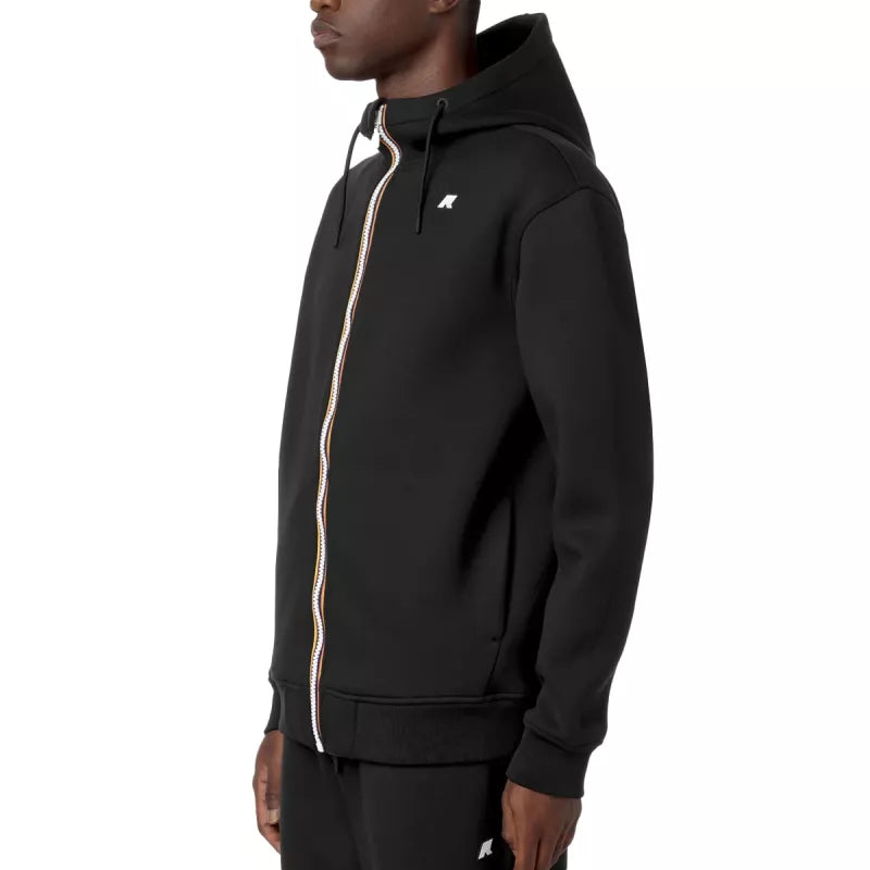 Sweat À Capuche K-Way Rainer Spacer - Noir
