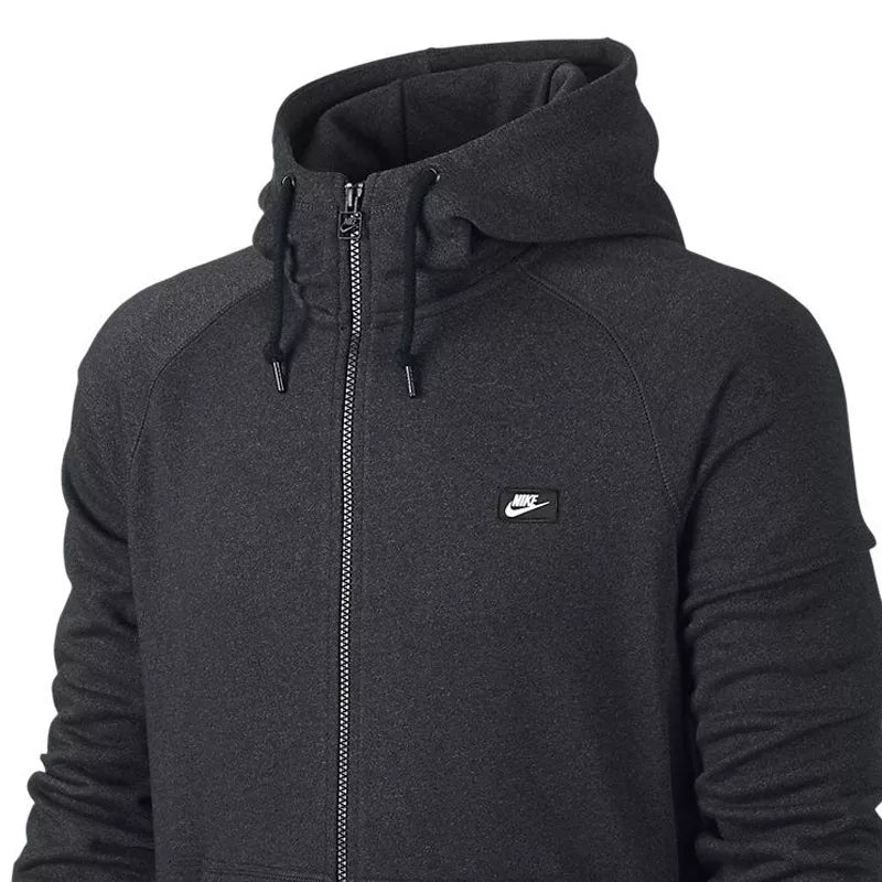 Nike Aw77 French Terry Shoebox Full-Zip Hoodie - Gray
