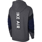Sweat À Capuche Nike M Nsw Air Fz Flc - Gris, Bleu Marine.