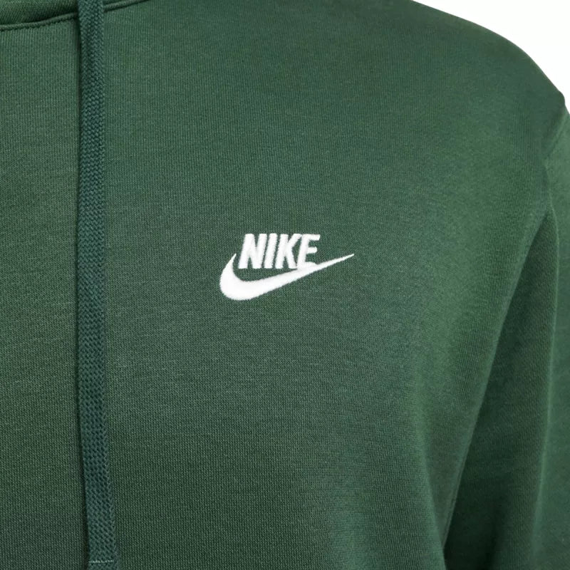 Nike Sportswear Club Hoodie - Green/White