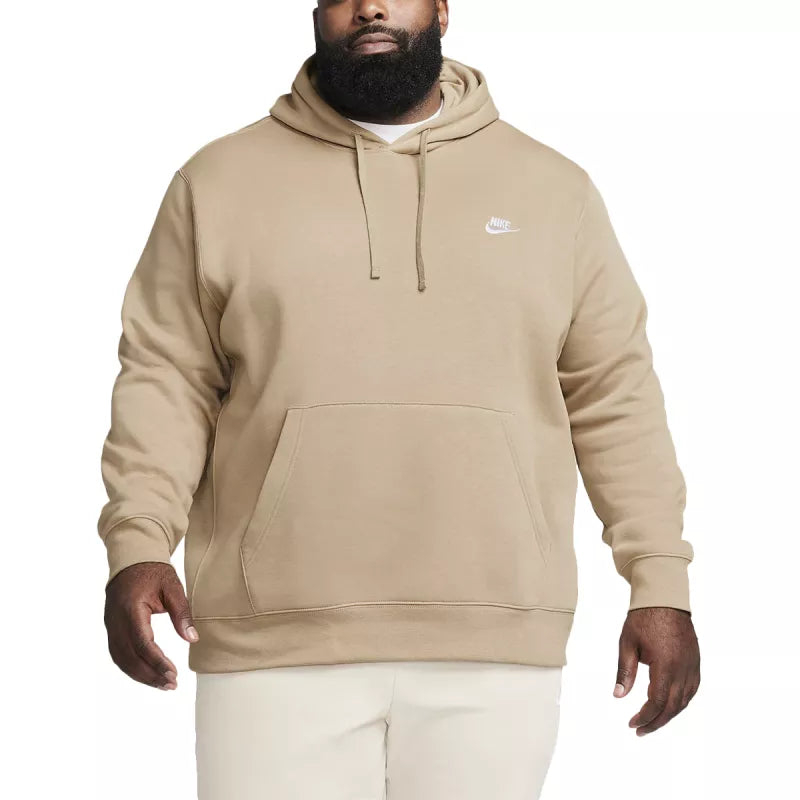 Nike Sportswear Club Hoodie - Beige/White