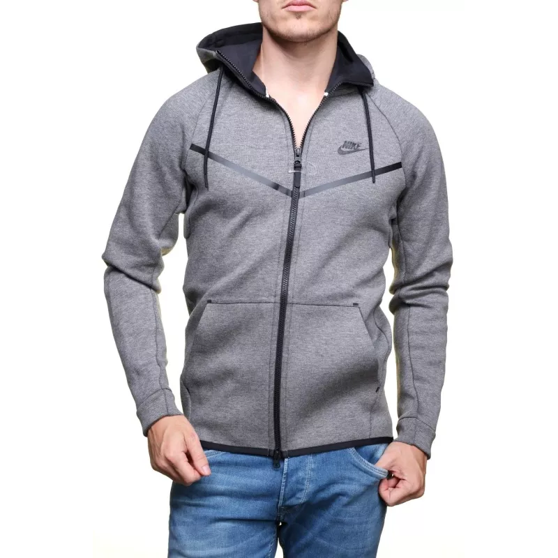 Nike Sportswear Tech Fleece Windrunner Hoodie - Gray