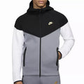 Nike Tech Fleece Windrunner Hoodie - Black, Grey, White