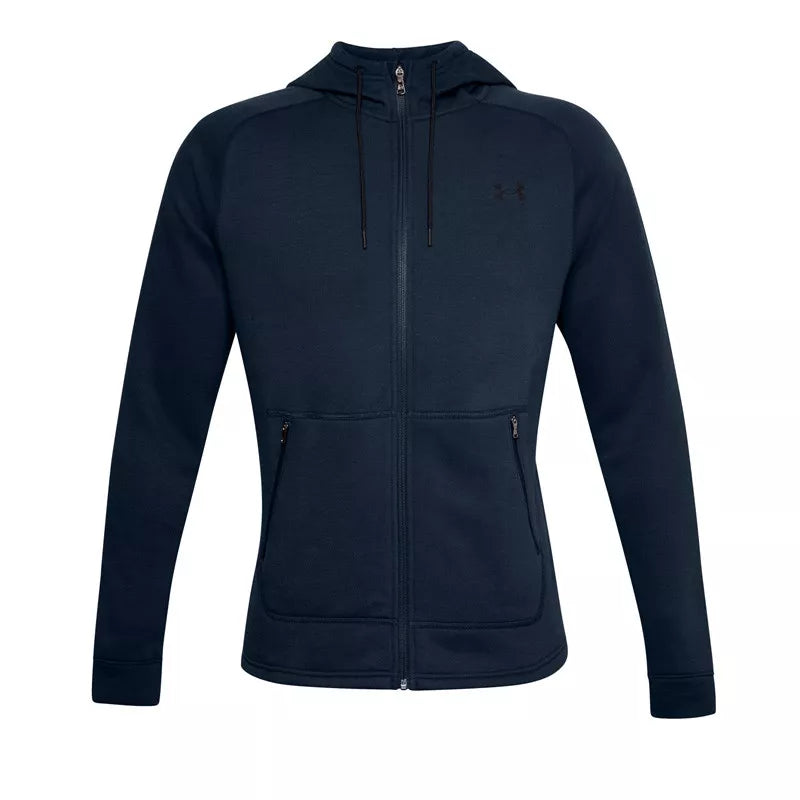 Sweat À Capuche Charged Cotton Fleece Full Zip - Bleu - Homme