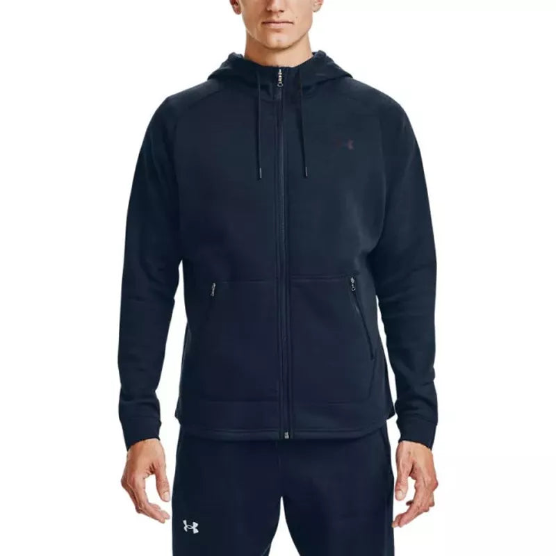 Sweat À Capuche Charged Cotton Fleece Full Zip - Bleu - Homme