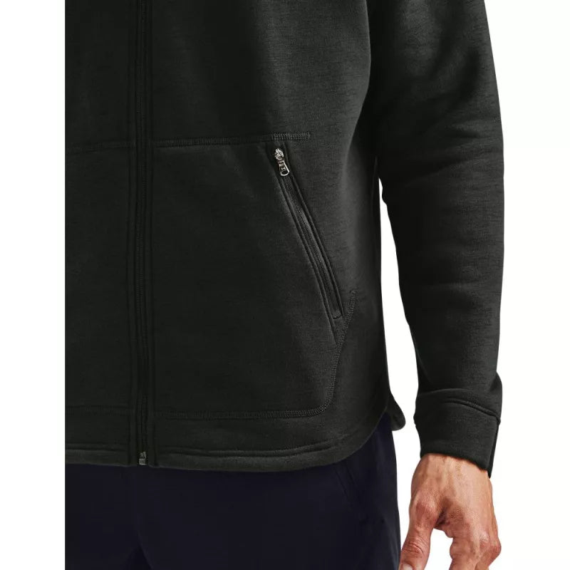 Sweat À Capuche Charged Cotton Fleece Full Zip - Vert - Homme