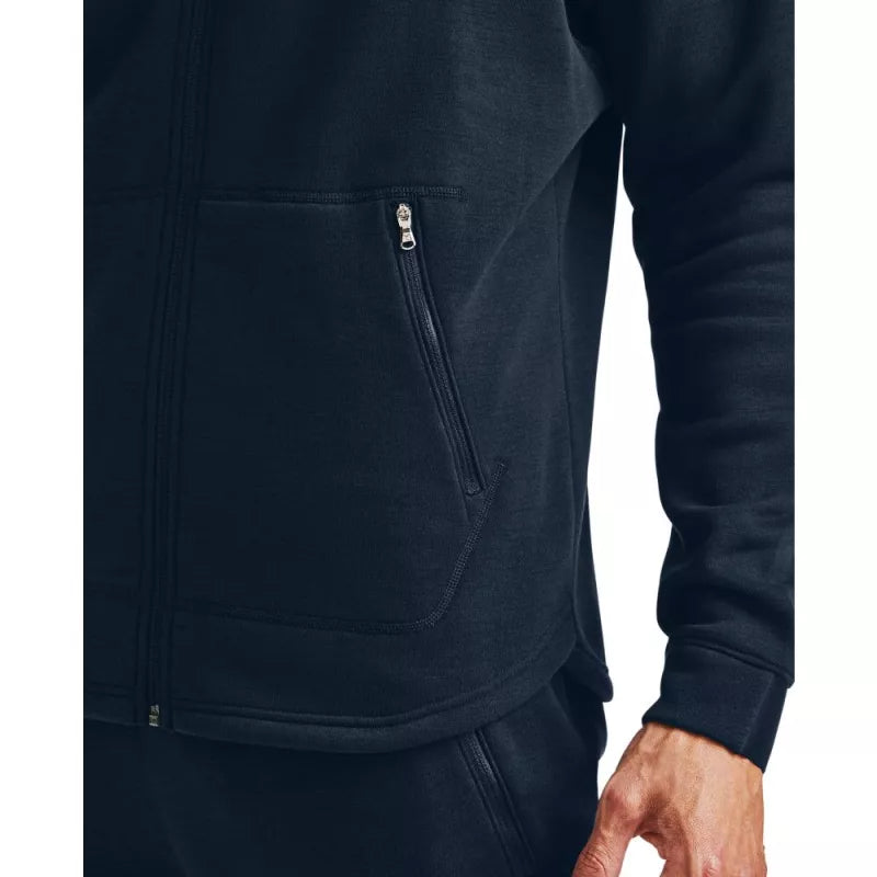 Sweat À Capuche Charged Cotton Fleece Full Zip - Bleu - Homme