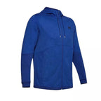 Sweat À Capuche Double Knit Full Zip - Bleu Marine - Homme